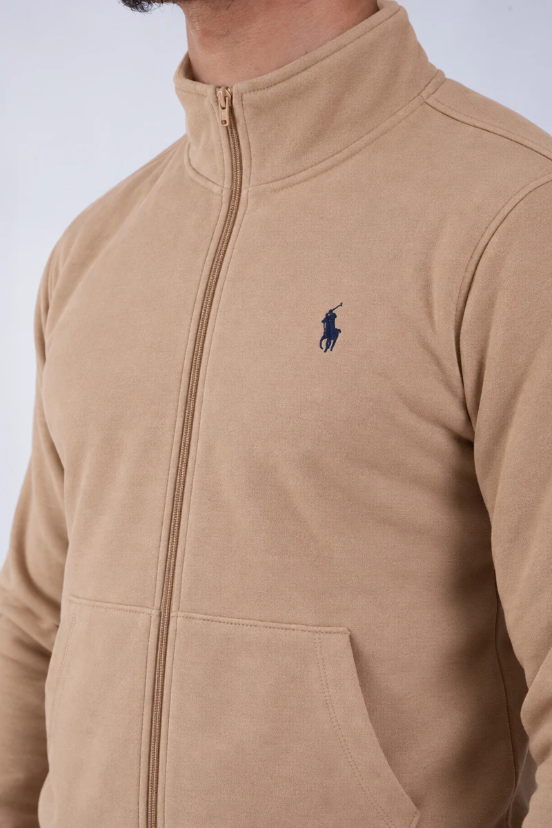 Pack de 3 Sweats Polo Zippés– Chaleur & Style (Noir & Biege & Gris )