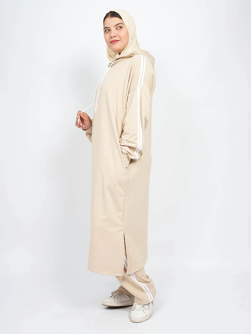 Ensemble Montoni Lycra Capuche longue et pantalon large