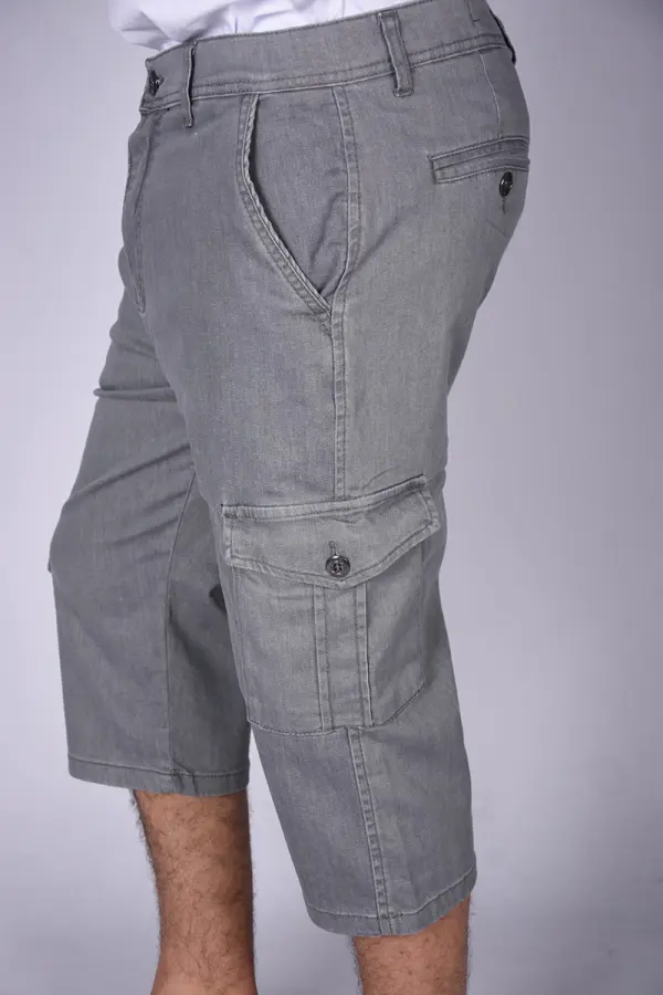 Pantacourt Massimo En Jeans Léger Ref-PA63280 ( Gris )