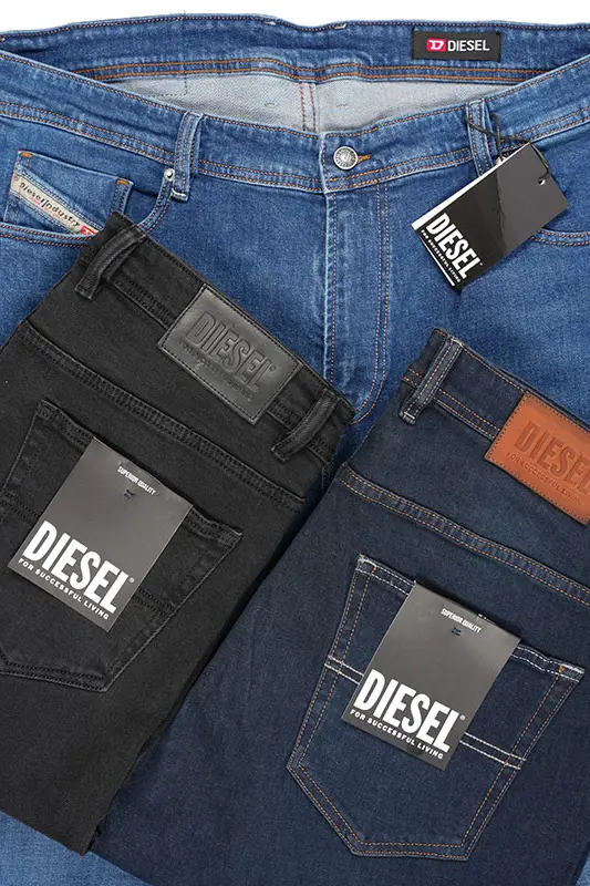 3 Jeans Diesel Premuim 100% coton - Coupe Normale Ref-DP44190