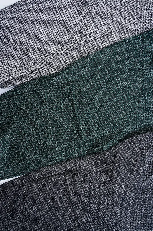 Pack de 3 tricots KHAITE Coton respirant & élégant ( Noir + Gris + Ziti )