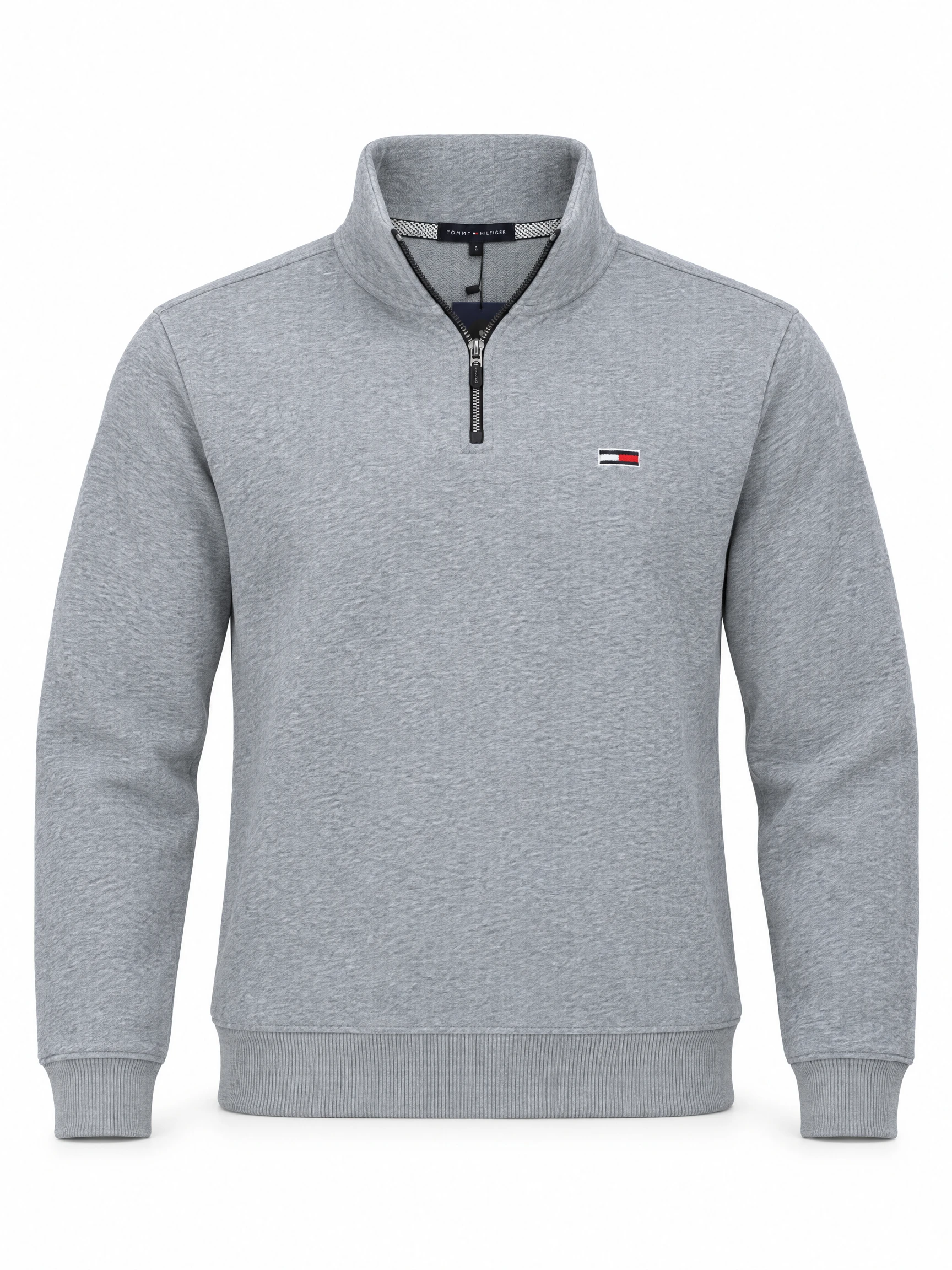 Pack Trio Tommy  Demi-Zip  – 3 Couleurs Premium : Noir, Gris & Beige**