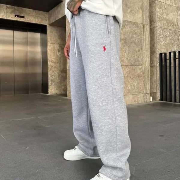2 Sweatpants RALPH LAUREN Chauds & Doux  ( Gris + Noir ) Ref-RF7BBG77