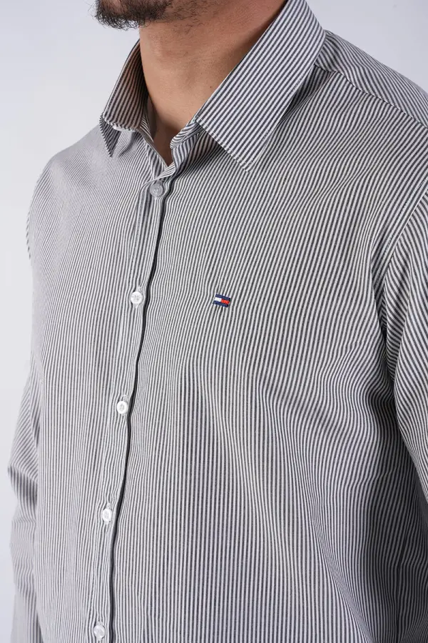 Pack Des Boss – 3 Chemises Tommy Rayée 100% Coton Oxford Ref-TC6331S