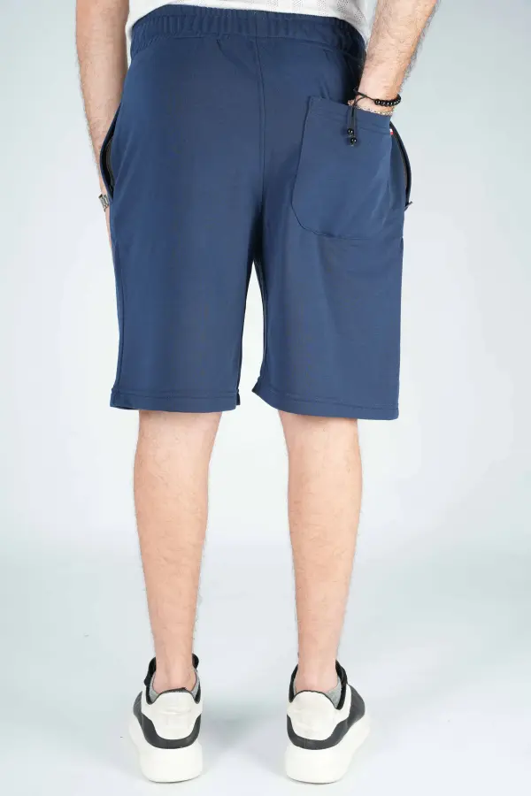 Short Tommy  de jogging en Pur coton legé Ref-TJ18775V